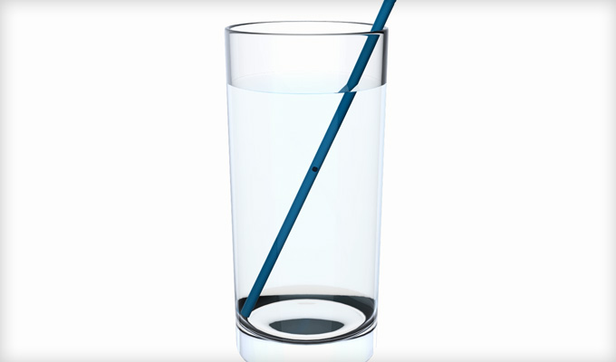 Straw In Glass